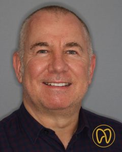 Profile Marck Abbot with logo